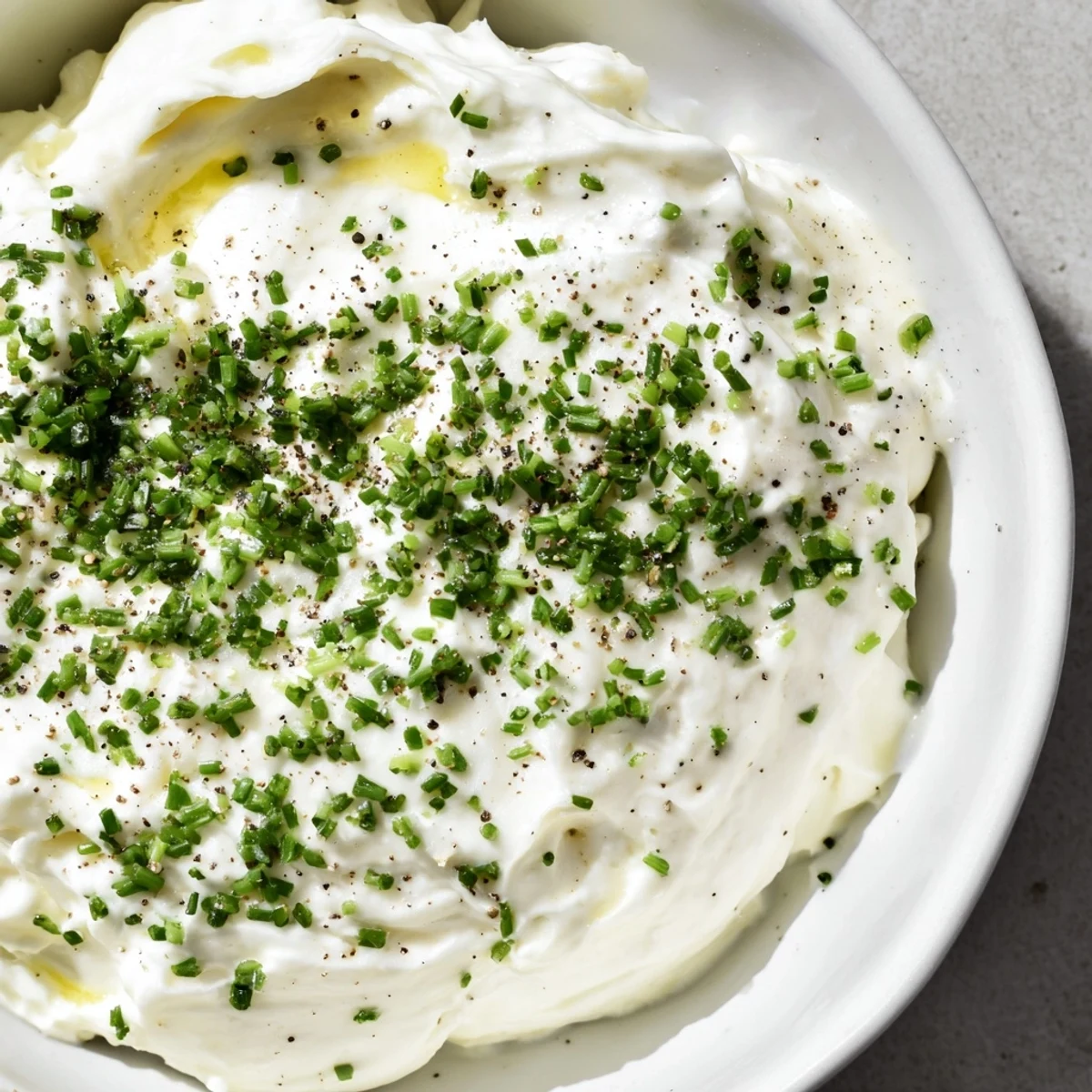 Knoblauch Dip cremig Kräuter