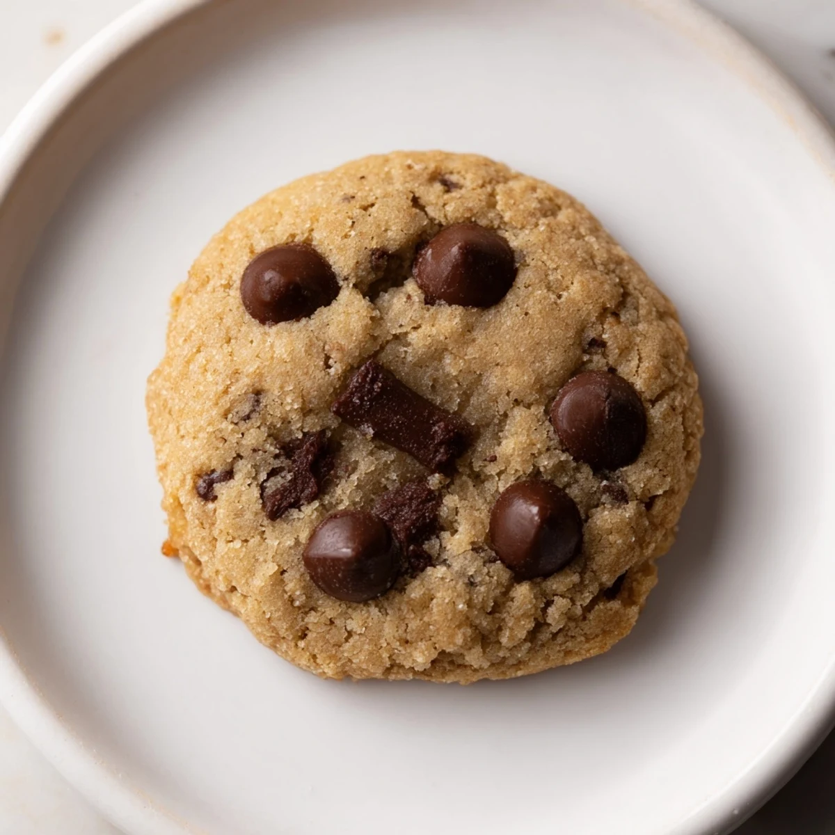 Klassische schoko chip kekse