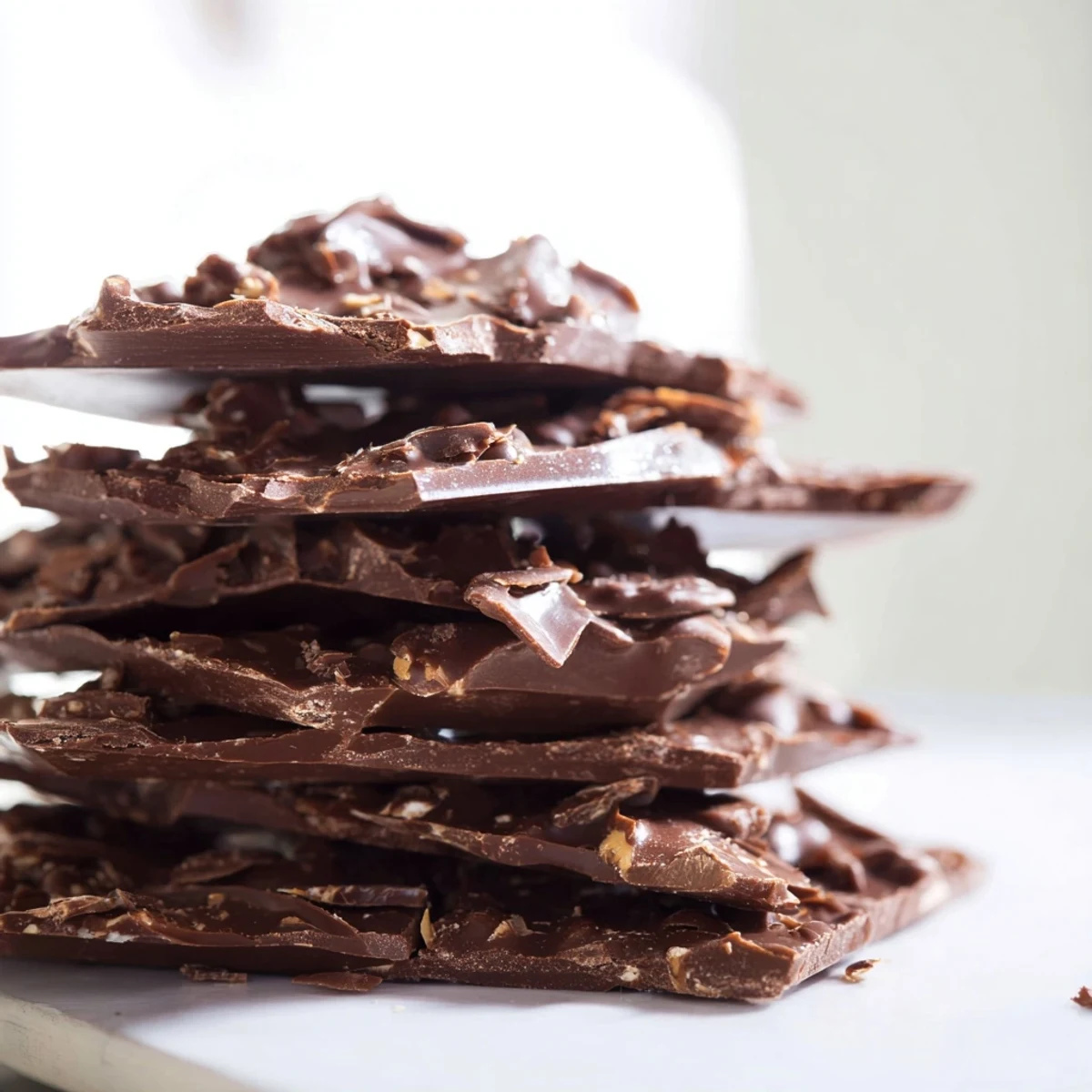 Delikate Schokoladen Flocken Genuss