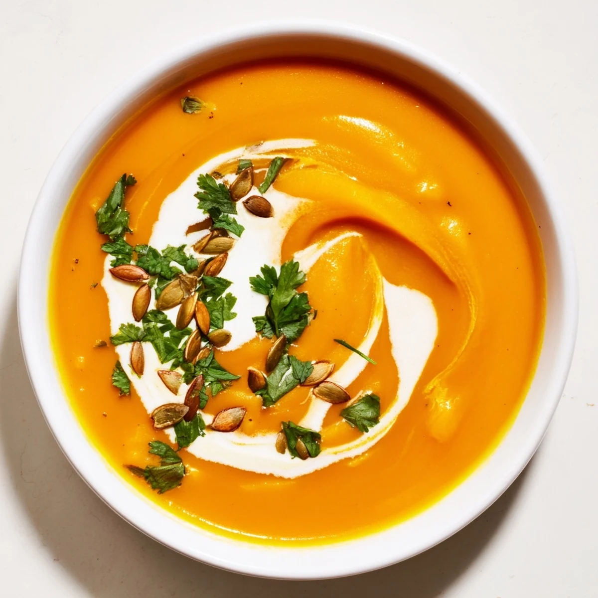 Enjoy comforting Spiced Butternut Squash Soup, rich, velvety, and ideal alongside crusty bread.