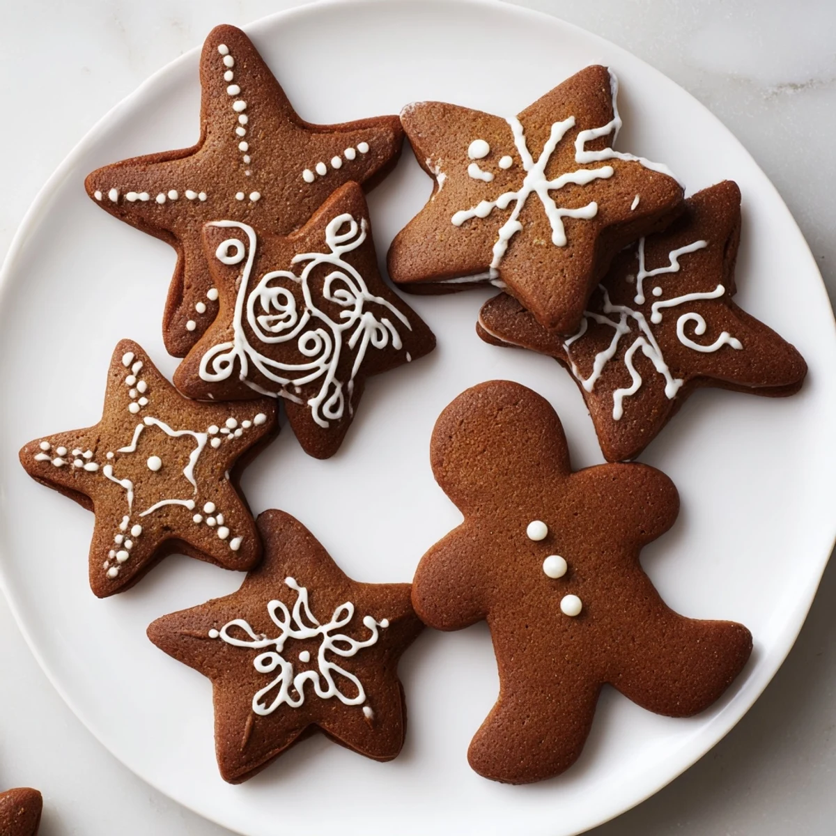 Lebkuchen Kekse klassisch gewürzt