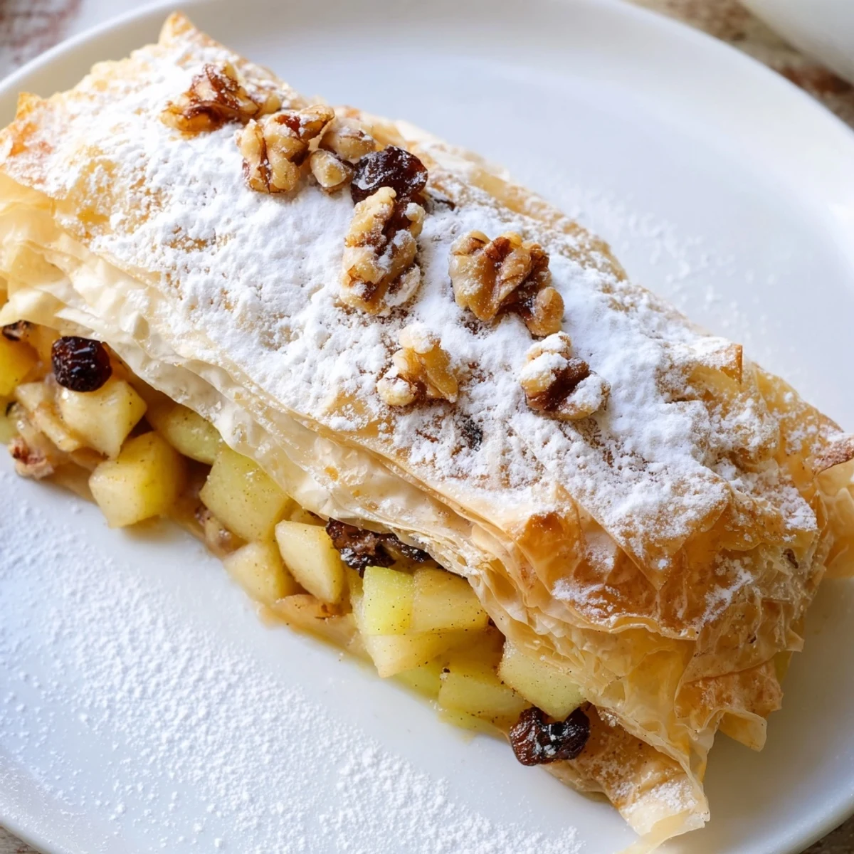 Warmer Apfelstrudel Klassiker