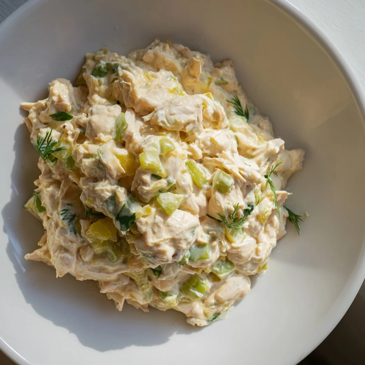 Frische Cajun Remoulade Sauce mit Crab, gewürzt mit Cayenne und geräuchertem Paprika.