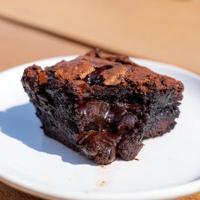 Schokoladen Brownie Fudgy süß